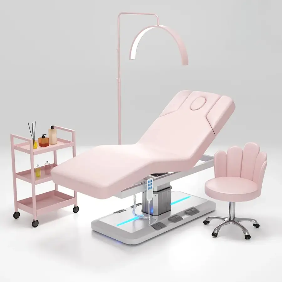 Multiple Adjustable Backrests,Allowing for Free Switching Between Lying Flat and Reclining,Versatile for Beauty, Massage,Therapy — image 2
