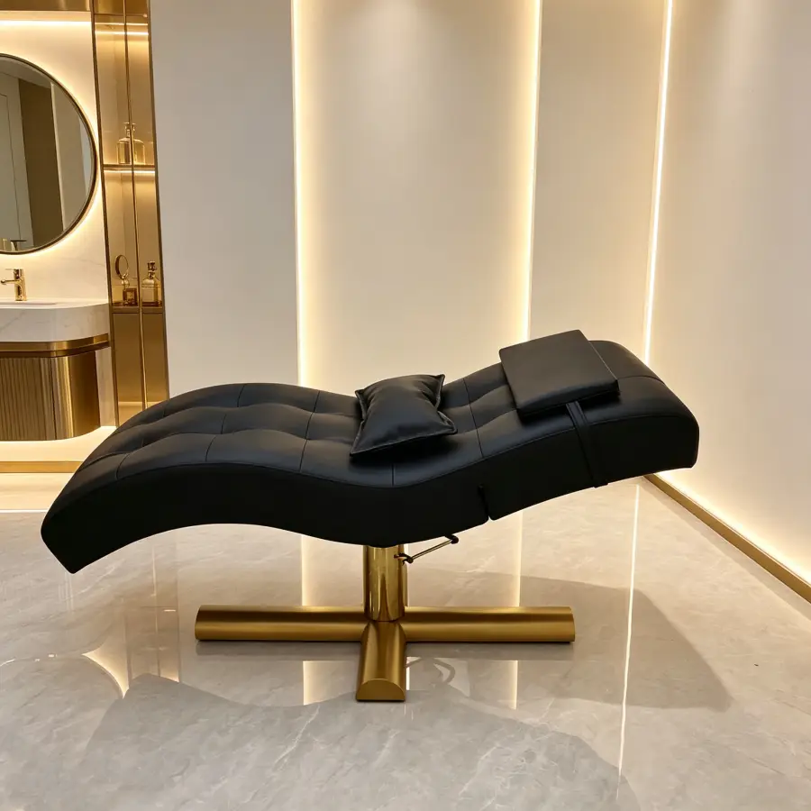 Ins Style Beauty Bed Beauty Salon, SPA， Embroidery, Eyelashes, Thickened and Reinforced Beauty Bed, Stable Load-Bearing Capacity — image 4
