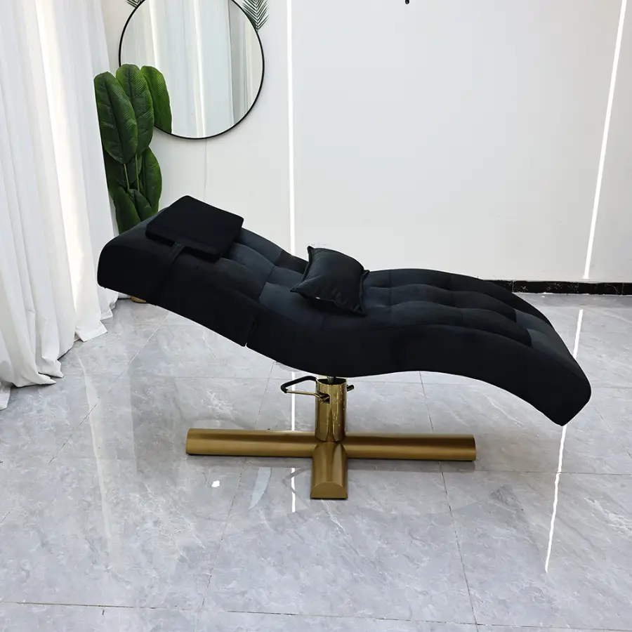 Ins Style Beauty Bed Beauty Salon, SPA， Embroidery, Eyelashes, Thickened and Reinforced Beauty Bed, Stable Load-Bearing Capacity — image 7