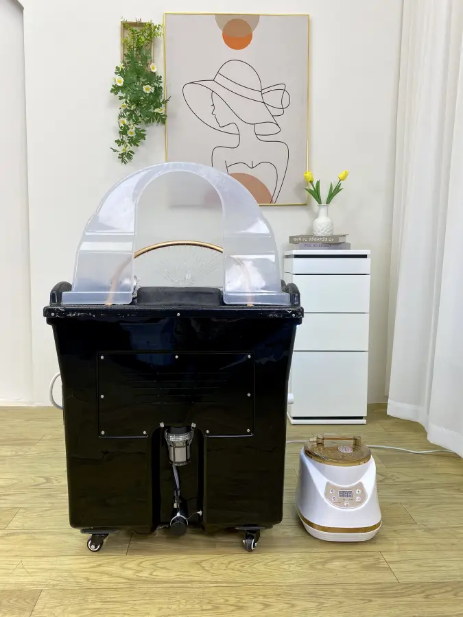 Mobile Portable Shampoo Basin, No Need to Connect Water Pipes, Equipped with a Constant Temperature System for Water Injection — image 3