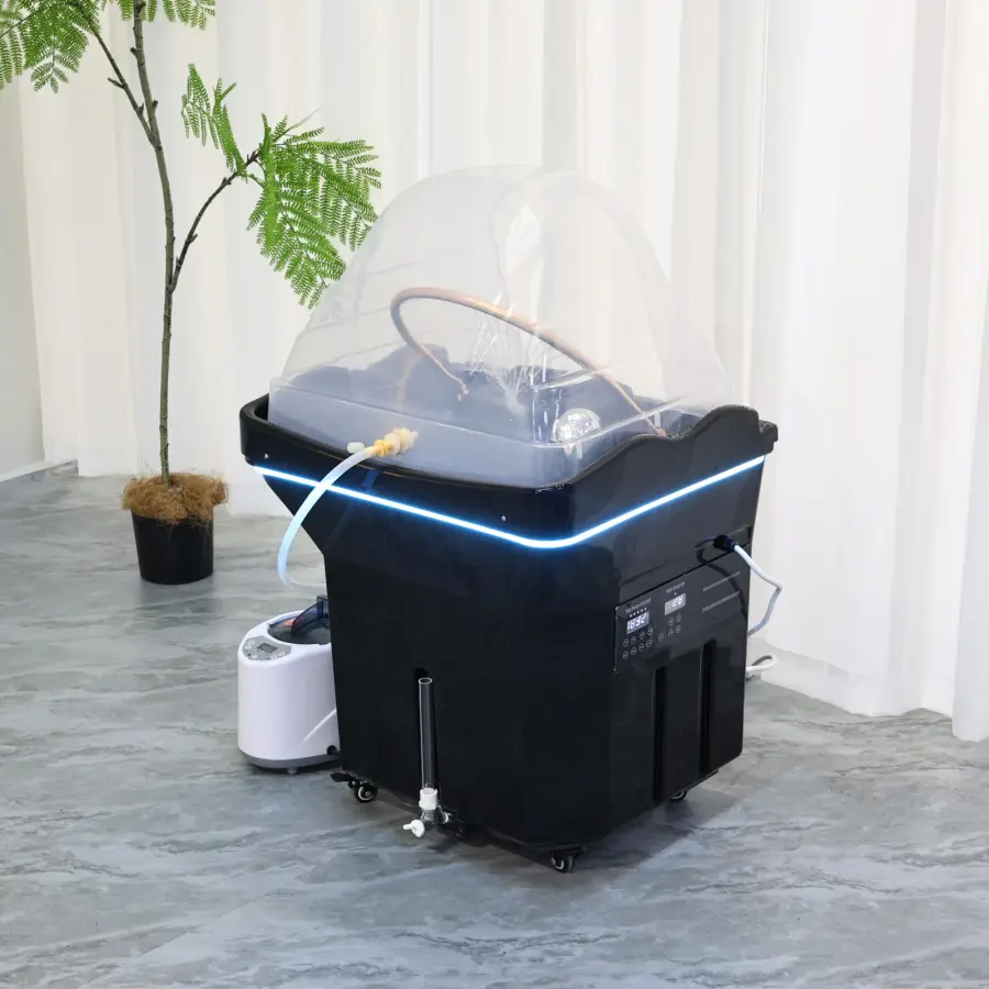 Mobile Portable Shampoo Basin, No Need to Connect Water Pipes, Equipped with a Constant Temperature System for Water Injection — image 5