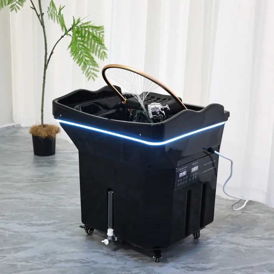Mobile Portable Shampoo Basin, No Need to Connect Water Pipes, Equipped with a Constant Temperature System for Water Injection — image 6