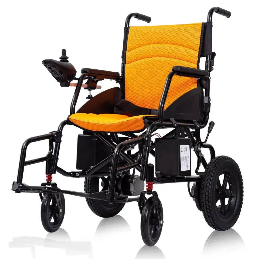 High-quality Folding Electric Wheelchair for People with Disabilities With CE — image 3