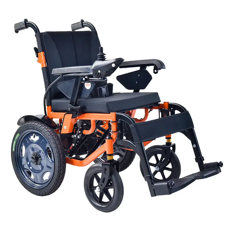Customized Foldable Power Wheelchair With Motor Shock-absorbing Electric Wheelchair — view 1