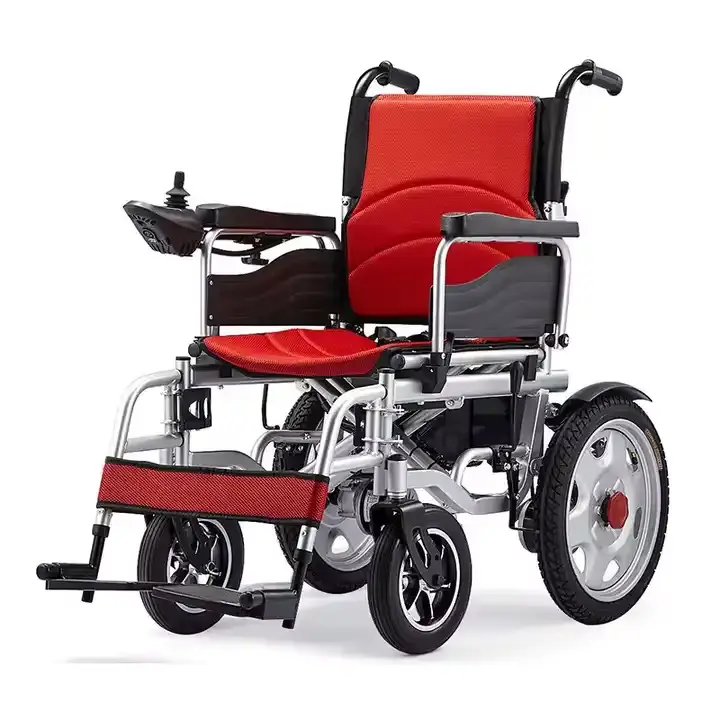 Lightweight Foldable High-power Aluminum Alloy Electric Wheelchair — image 2
