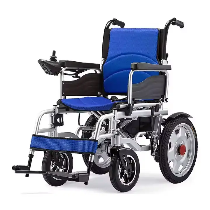 Lightweight Foldable High-power Aluminum Alloy Electric Wheelchair — image 3