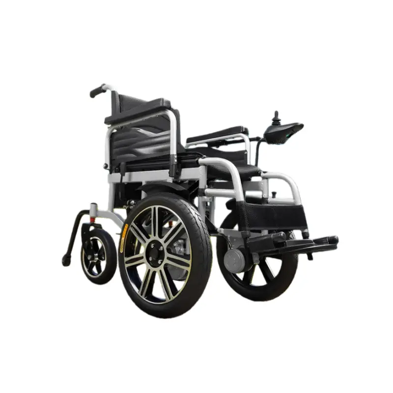 Foldable Electric Wheelchair, Carbon Steel 450mm Seat Power Wheelchair with 20Ah Battery, Motorized Wheelchair, Mobility — view 1