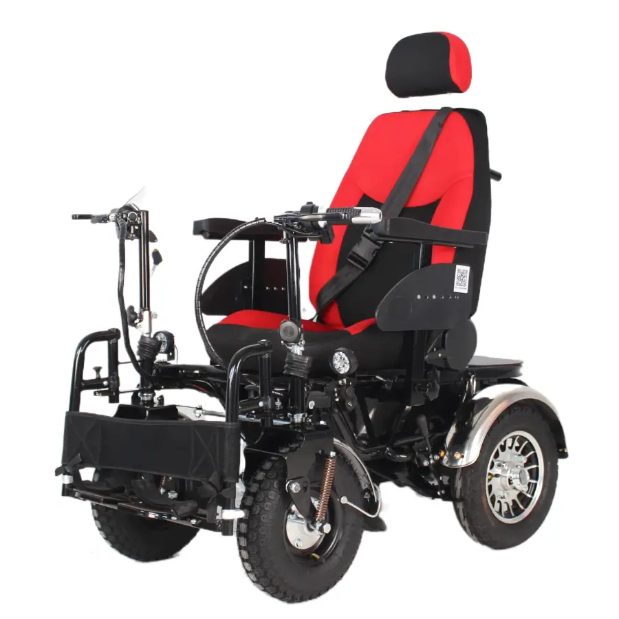 New Style Most Durable and Affordable Luxury Wheelchairs Electric Wheelchair All Terrain Wheelchair Rehabilitation Equip — view 1