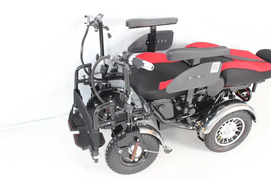 New Style Most Durable and Affordable Luxury Wheelchairs Electric Wheelchair All Terrain Wheelchair Rehabilitation Equipment — image 5
