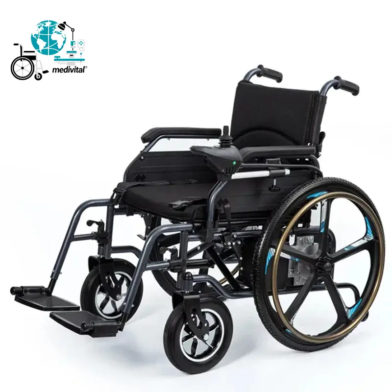 Electric wheelchair intelligent fully automatic elderly disabled light folding four-wheel scooter lithium battery — image 2