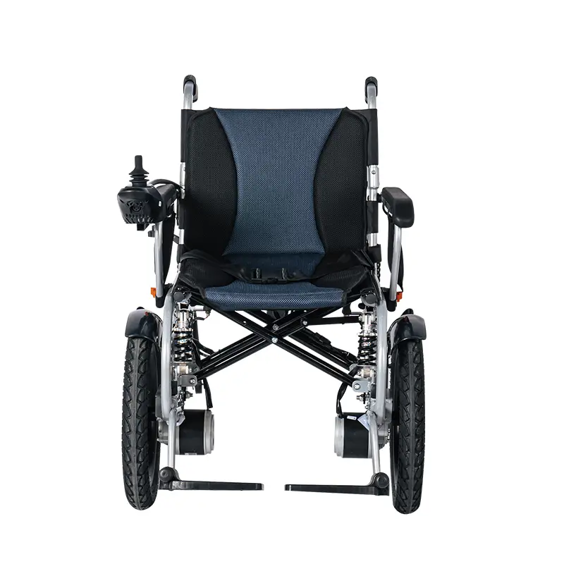 Folding Portable Motorized Electric Wheelchair High Performance Power Wheelchair Mobility Wheelchair for Disabled — image 3