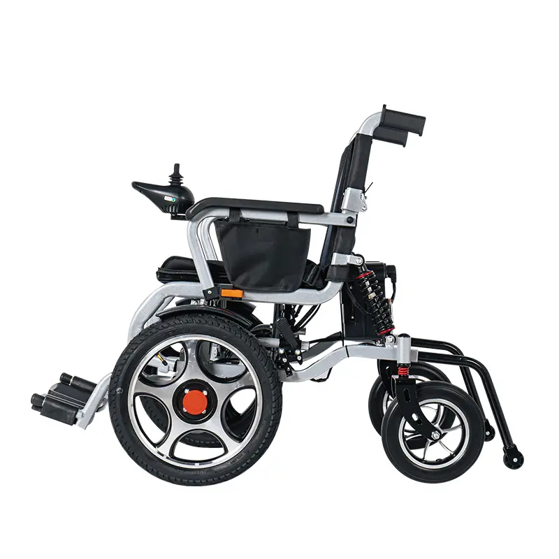 Folding Portable Motorized Electric Wheelchair High Performance Power Wheelchair Mobility Wheelchair for Disabled — image 4