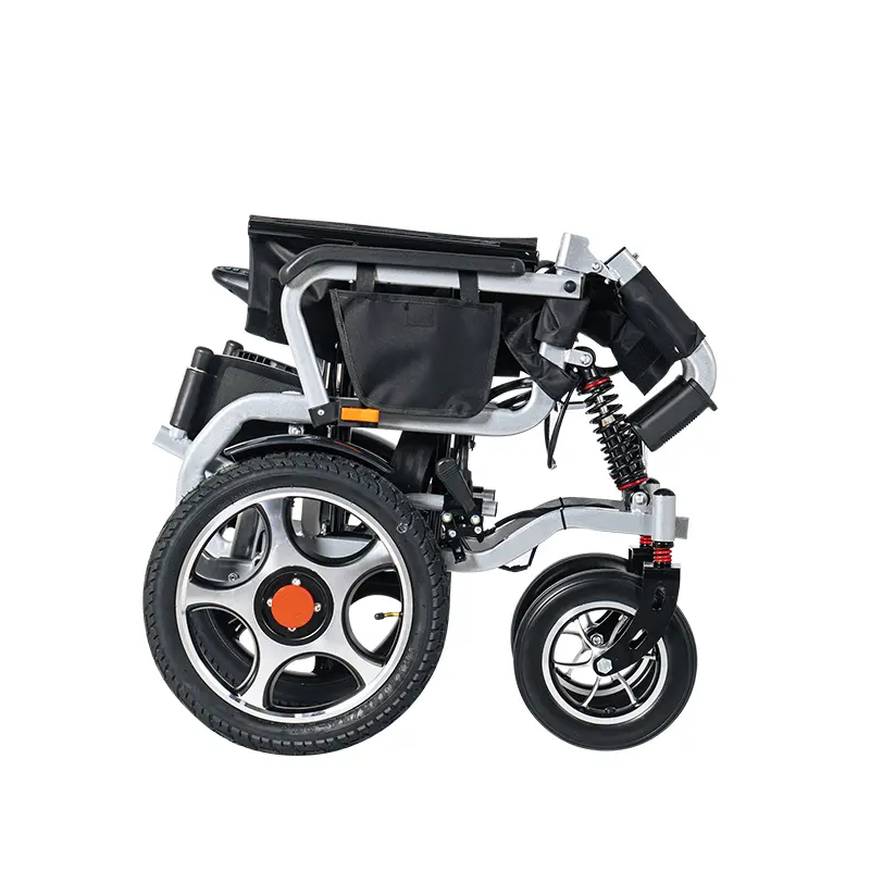 Folding Portable Motorized Electric Wheelchair High Performance Power Wheelchair Mobility Wheelchair for Disabled — image 5