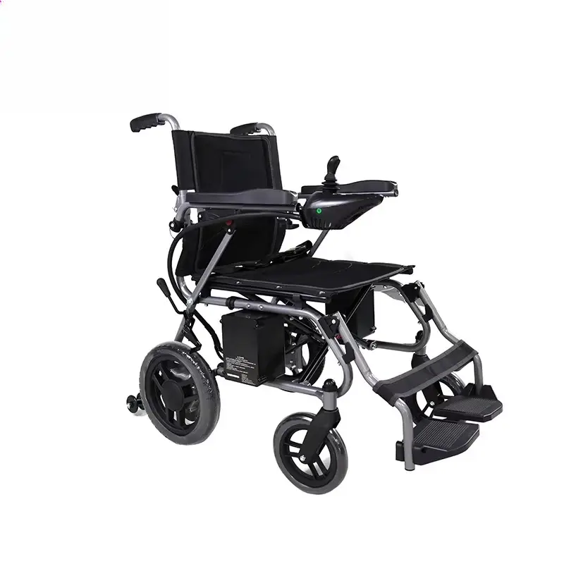 New Electric Lightweight Foldable Wheelchair for Elder and Disable Portable Wheelchair Battery Powered — image 6