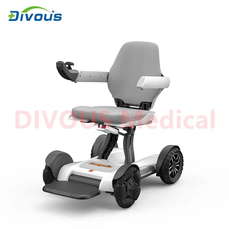 Mobile Bluetooth Remote Controlled Foldable Electric Wheelchair Mobility Scooter Elderly Disabled Adult wheelchair — image 5