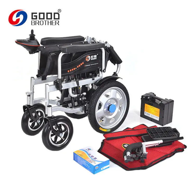 Factory Price Disabled Outdoor Travel Wheelchair With 250w*2 Motor Foldable And Portable Electric Wheelchair — view 1
