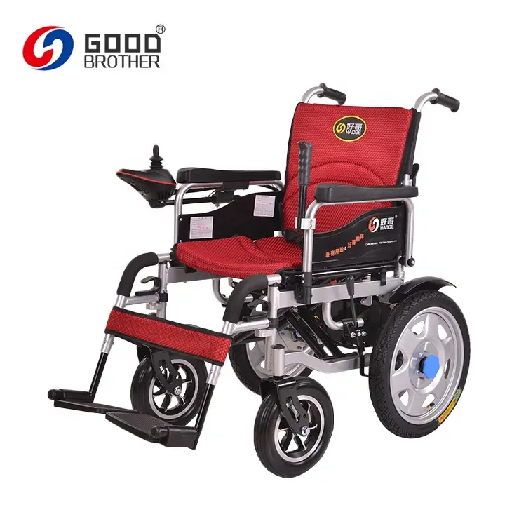 Factory Price Disabled Outdoor Travel Wheelchair With 250w*2 Motor Foldable And Portable Electric Wheelchair — image 4