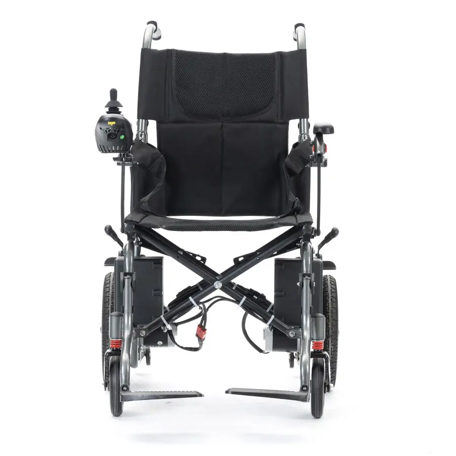 Large Capacity Dual 250W Motors Electric Power Chair Carbon Steel Auto Portable Electric Wheelchair — image 4
