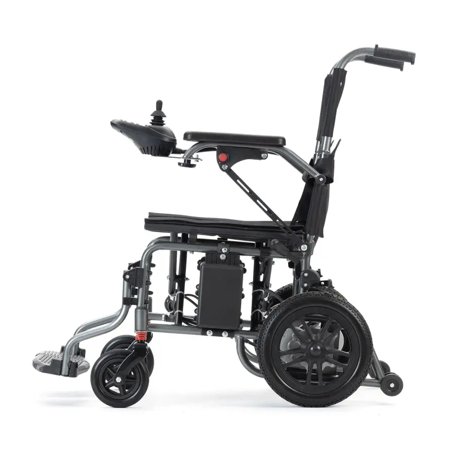 Large Capacity Dual 250W Motors Electric Power Chair Carbon Steel Auto Portable Electric Wheelchair — image 5