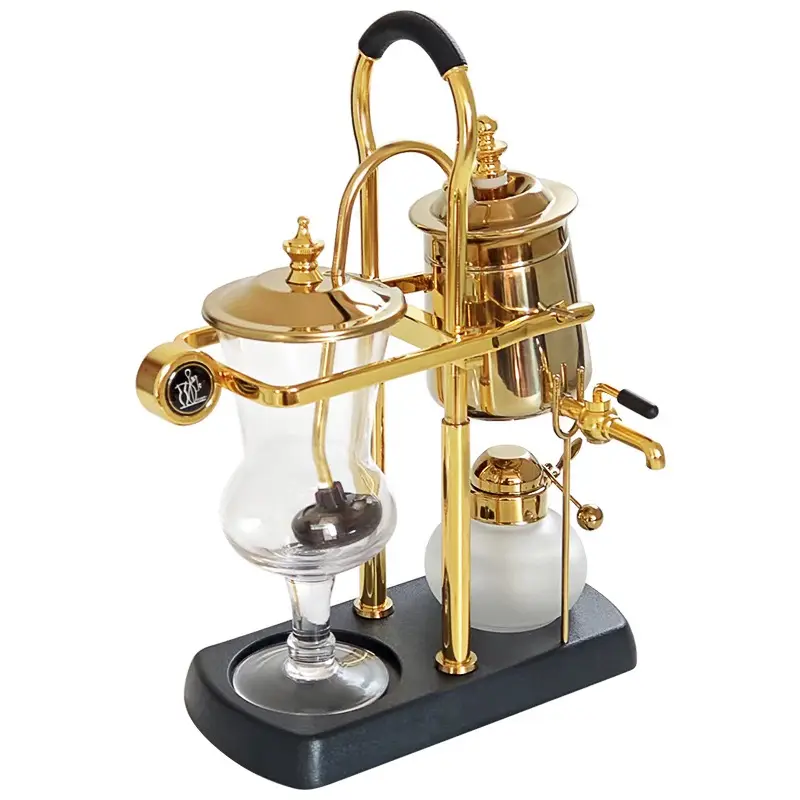 Belgian coffee pot/ Balancing roayl syphon coffee maker/Siphon coffee maker /Elegant design for tea &coffee — view 1