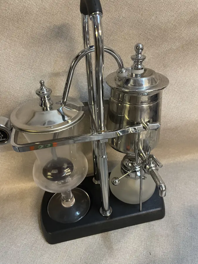 Belgian coffee pot/ Balancing roayl syphon coffee maker/Siphon coffee maker /Elegant design for tea &coffee — image 3