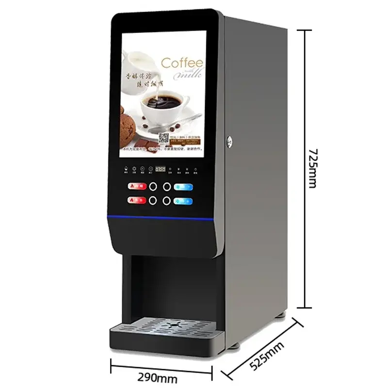 Instant Beverage Machine 110V 220V Hot Cold Milk Tea Coffee Maker Easy Operation Commercial or Household — image 2