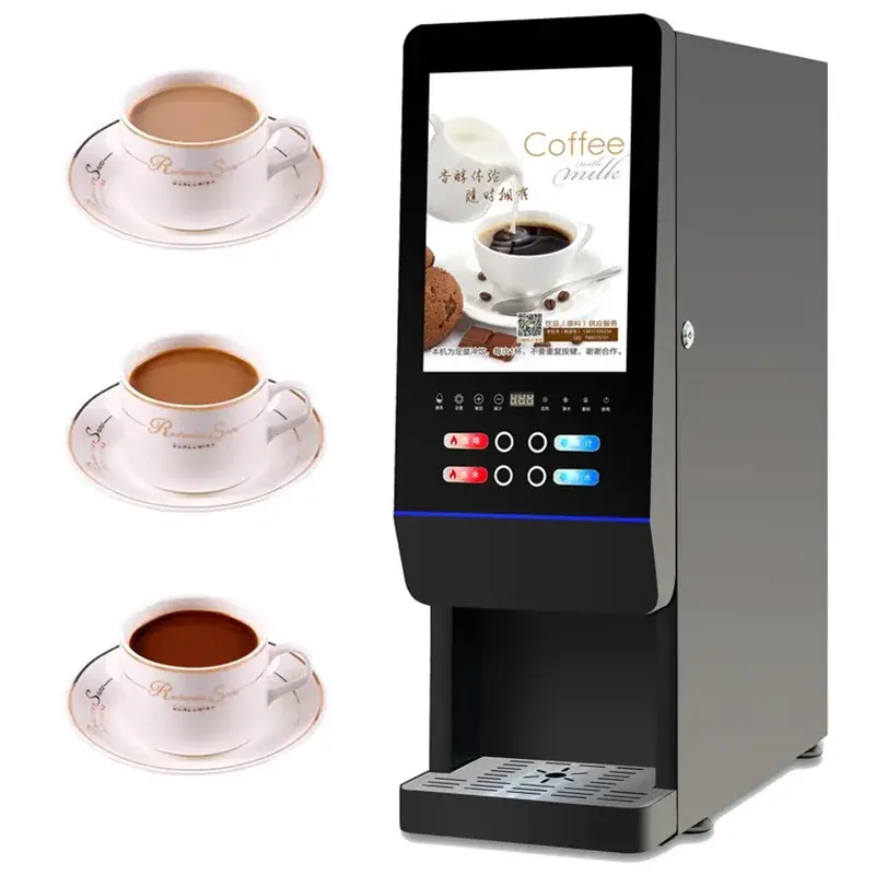 Instant Beverage Machine 110V 220V Hot Cold Milk Tea Coffee Maker Easy Operation Commercial or Household — image 4