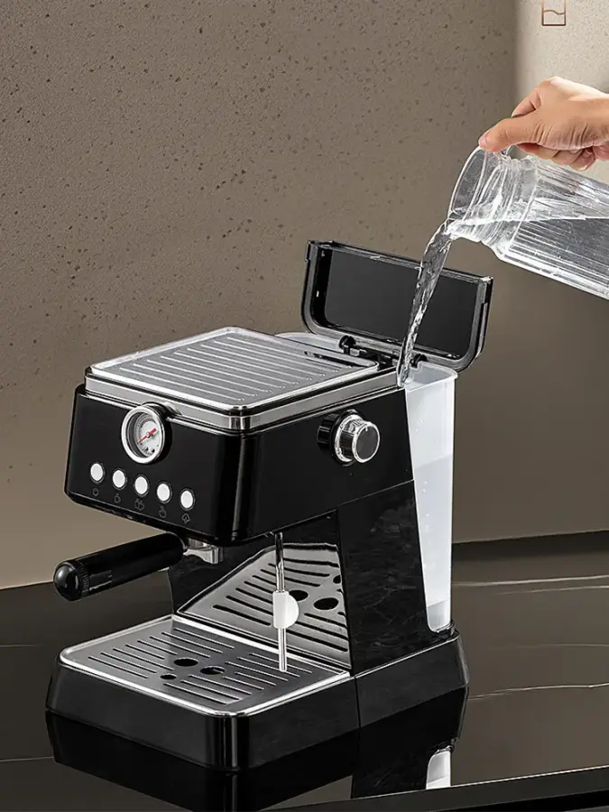 Profession Coffee Maker 20Bar Automatic Espresso Machine with Milk Frother - One Touch for Latte/Cappuccino/Americano — image 7