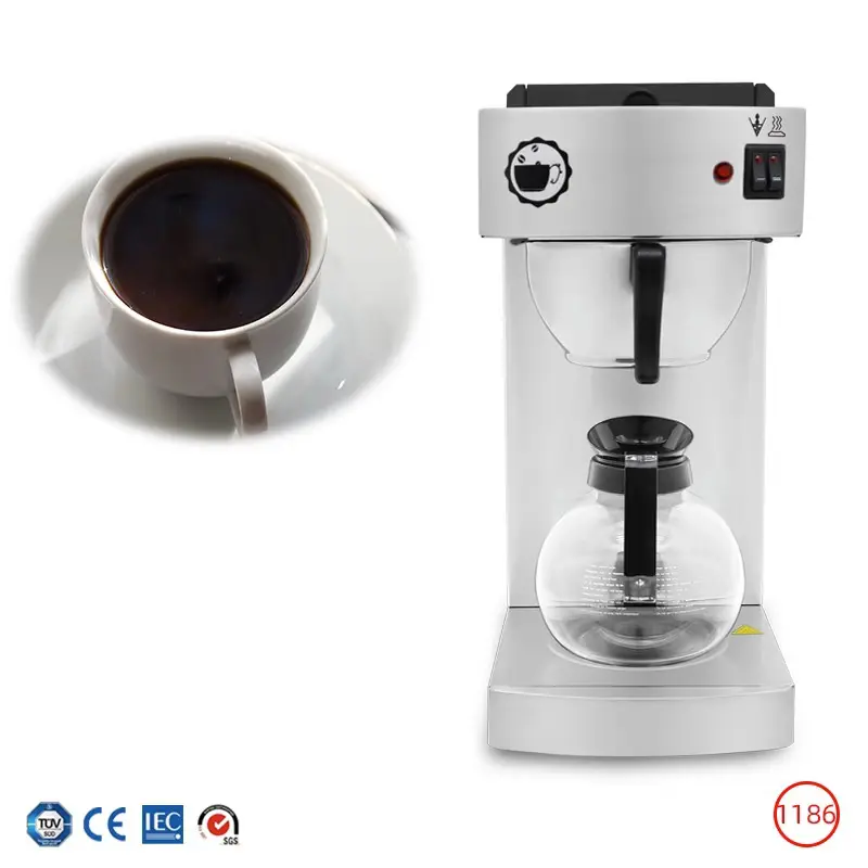 Fully automatic American coffee machine Drip tea maker Commercial Hong Kong style milk tea extraction machine drip filter machin — image 2