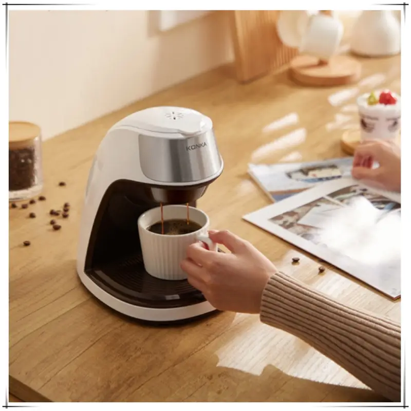 Electric Drip Coffee Machine Home Small Office Tea Brewing Machine Portable Coffee Maker — view 1