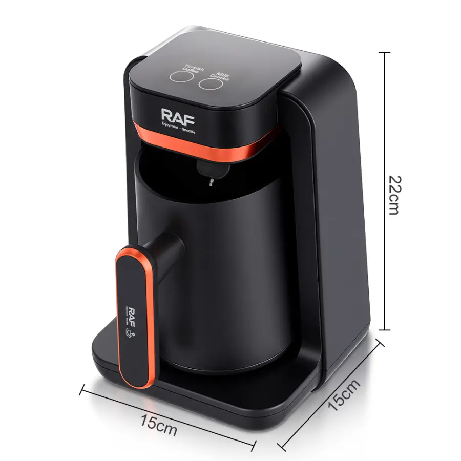 European Household Heated Coffee Cup 280ml Turkish Coffee Pot Portable Office Coffee Maker Tea Maker 500W — image 2