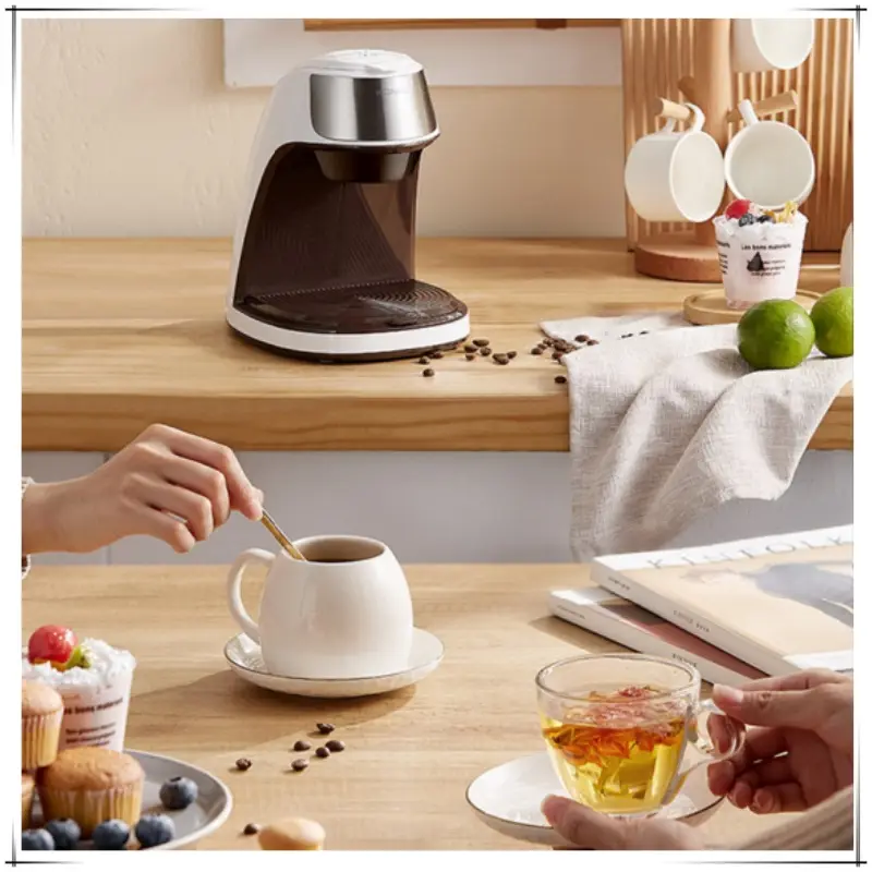 Electric Drip Coffee Machine Home Small Office Tea Brewing Machine Portable Coffee Maker — image 6