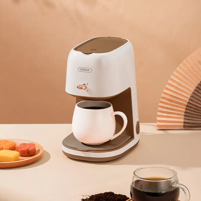 Coffee Maker Mini Drip Coffee Machine Pour-over coffee Concise Style For Tea with Cup and Coffee Filter Coffee Machine — view 1