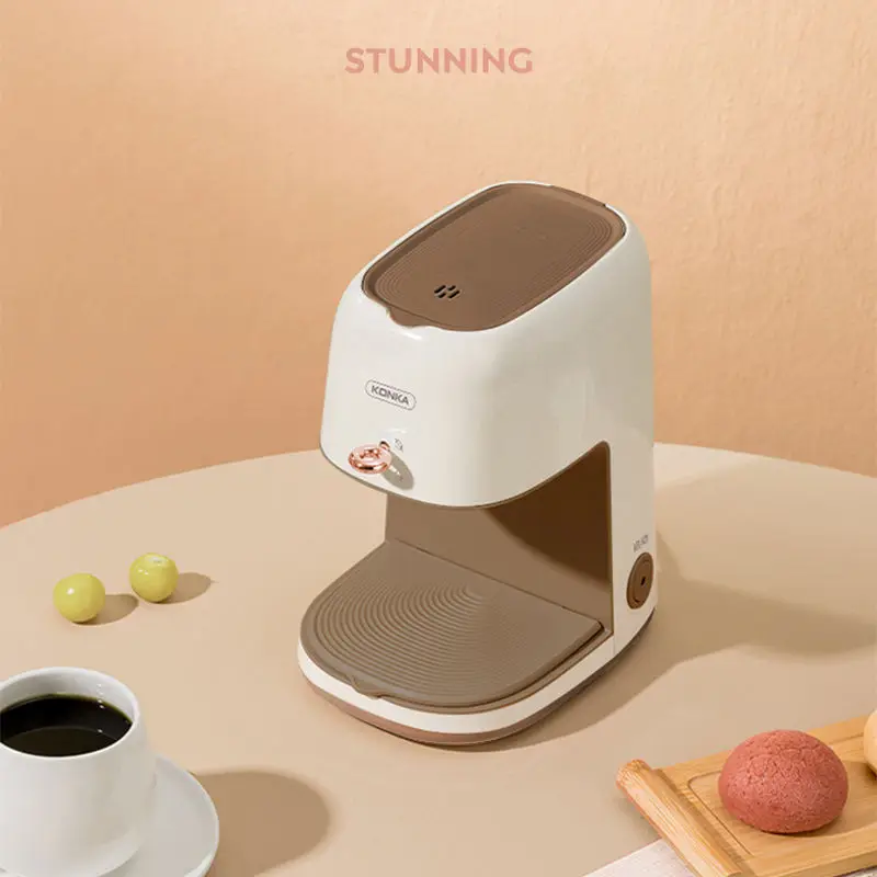 Coffee Maker Mini Drip Coffee Machine Pour-over coffee Concise Style For Tea with Cup and Coffee Filter Coffee Machine — image 4