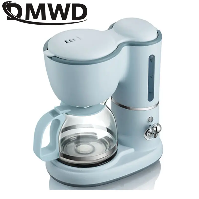 550W Espresso Coffee Machine Drip Coffee Maker 600ml Teapot Glass Bottle Coffee Powder Drip Proof Filter Insulated Teapot 220V — image 8