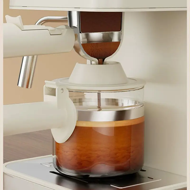 Pump Pressure Italian Automatic Coffee Machine 5Bar American Espresso Cafe Maker Tea Boiler Cappuccino Latte Milk Foam Frother — image 6