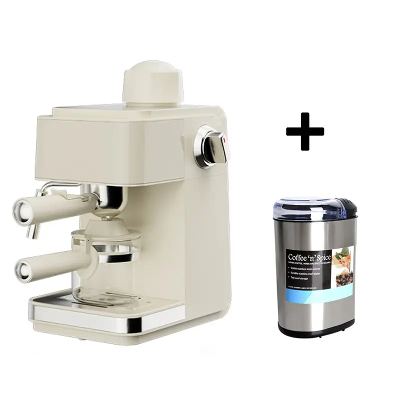 Pump Pressure Italian Automatic Coffee Machine 5Bar American Espresso Cafe Maker Tea Boiler Cappuccino Latte Milk Foam Frother — image 8