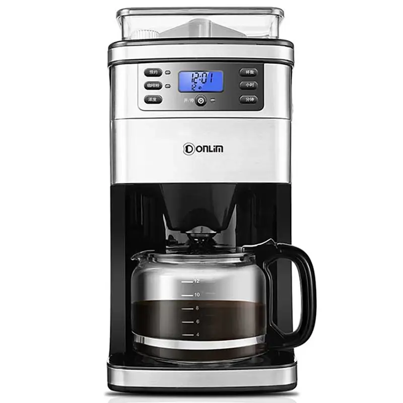 Coffee Machine Automatic Grinding, Grinding, Punching and Boiling Integrated Office Drip Type Tea Making Device Pot — image 7