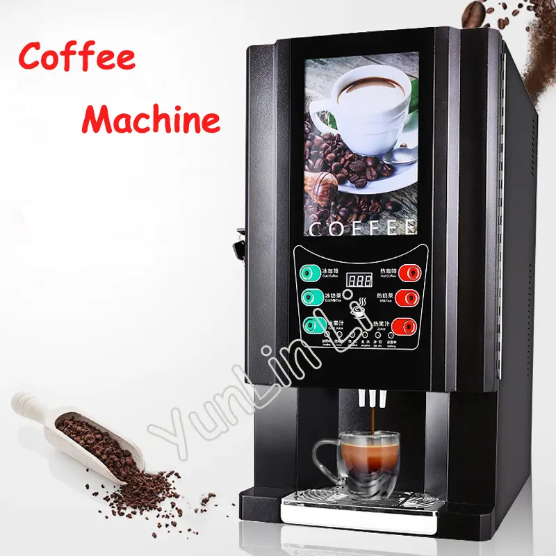 Instant Coffee Machine Commercial Automatic Office Coffee Drinks Machine Milk Tea One Machine(Hot and Cold Drinks — image 3