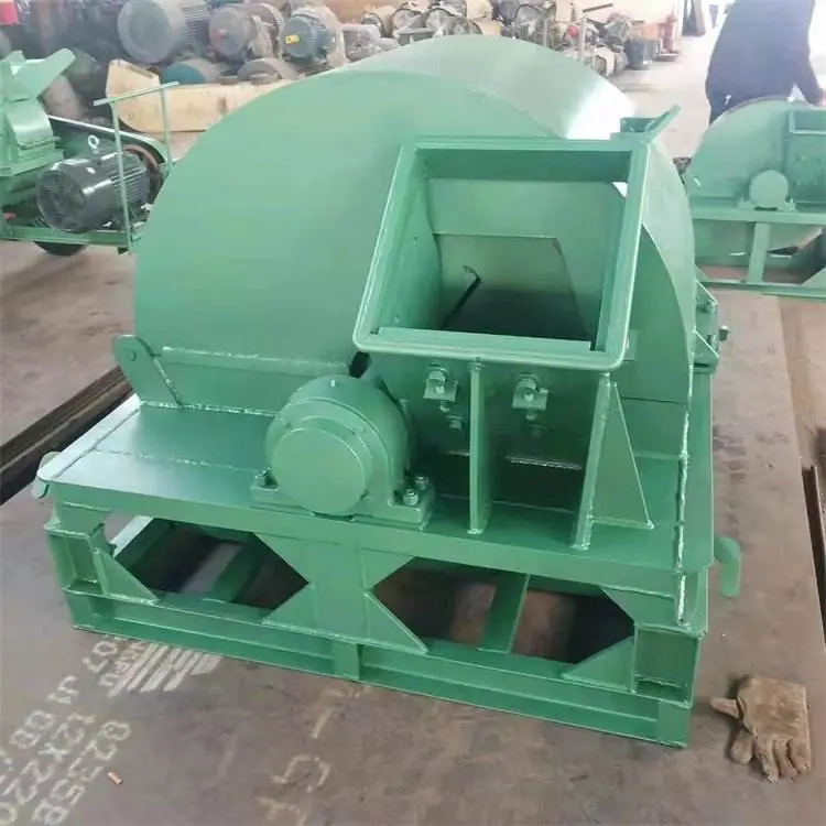 Industry Motor Wood Chipper Machine Shredder Tree Branch Wood Log Wood Crusher Machine — view 1