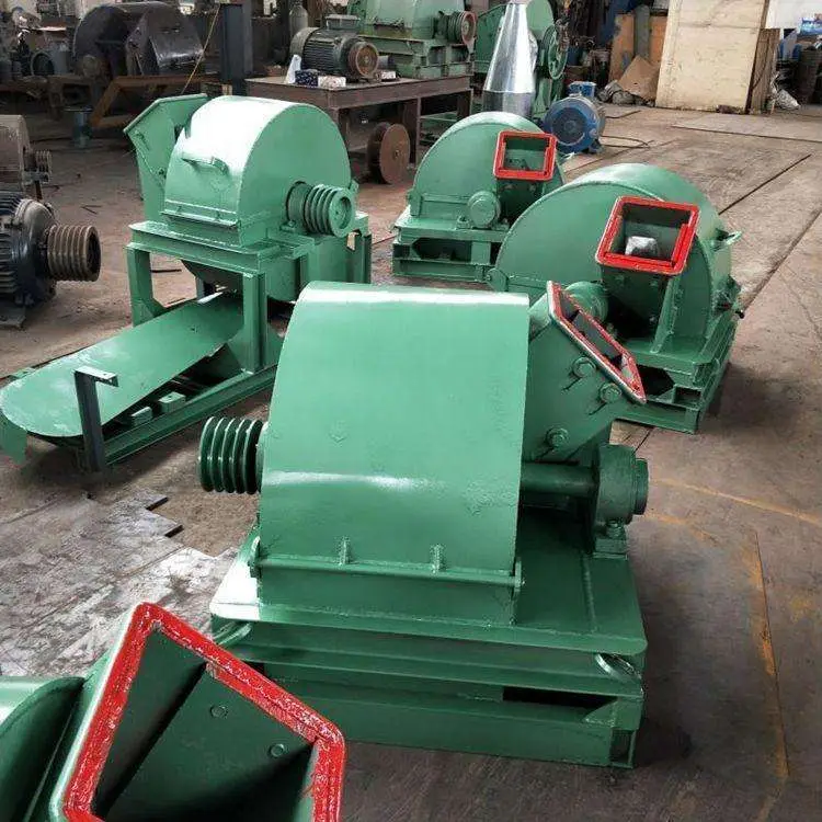 Industry Motor Wood Chipper Machine Shredder Tree Branch Wood Log Wood Crusher Machine — image 6