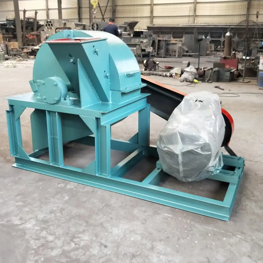 Industry Motor Wood Chipper Machine Shredder Tree Branch Wood Log Wood Crusher Machine — image 7