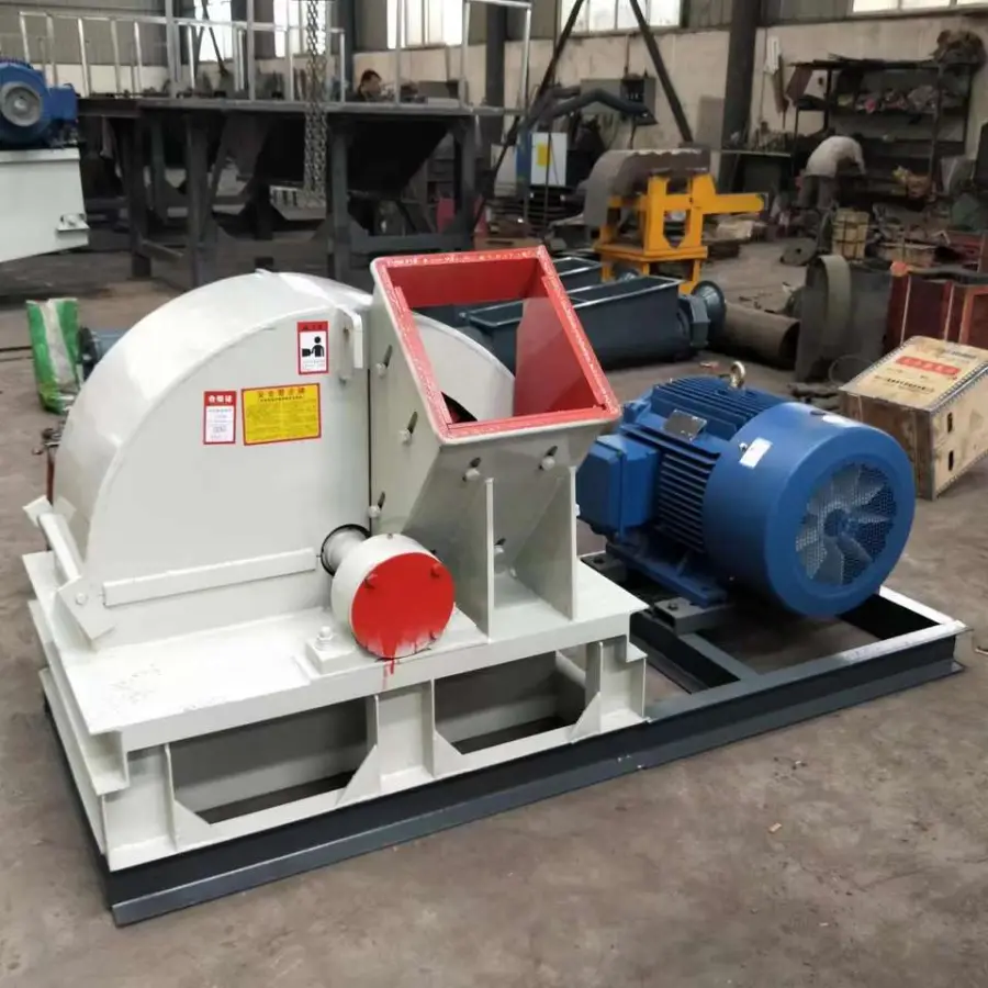 Log Tree Shredder Mini Chip Grinder Small Wood Pulverizing Machine Wood Hammer Mill Crusher Into Sawdust — image 5
