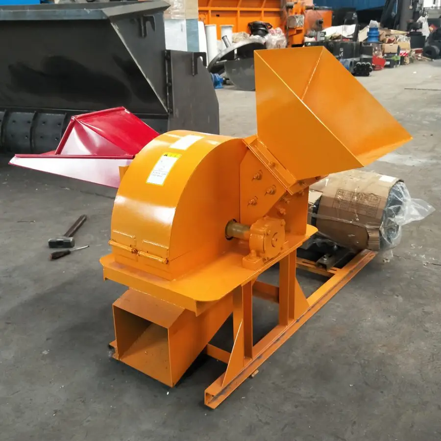 Dujiang Engine-Powered Wood Chipper Bamboo and Sawdust Feed Crusher Machine Easy to Operate — view 1
