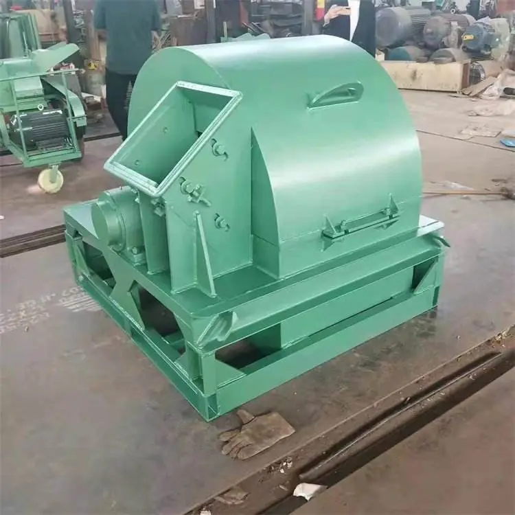 Wood Chopping Machine Log Wooden Crushing High Efficiency Wood Chipper Big Model Sawdust Machine — view 1