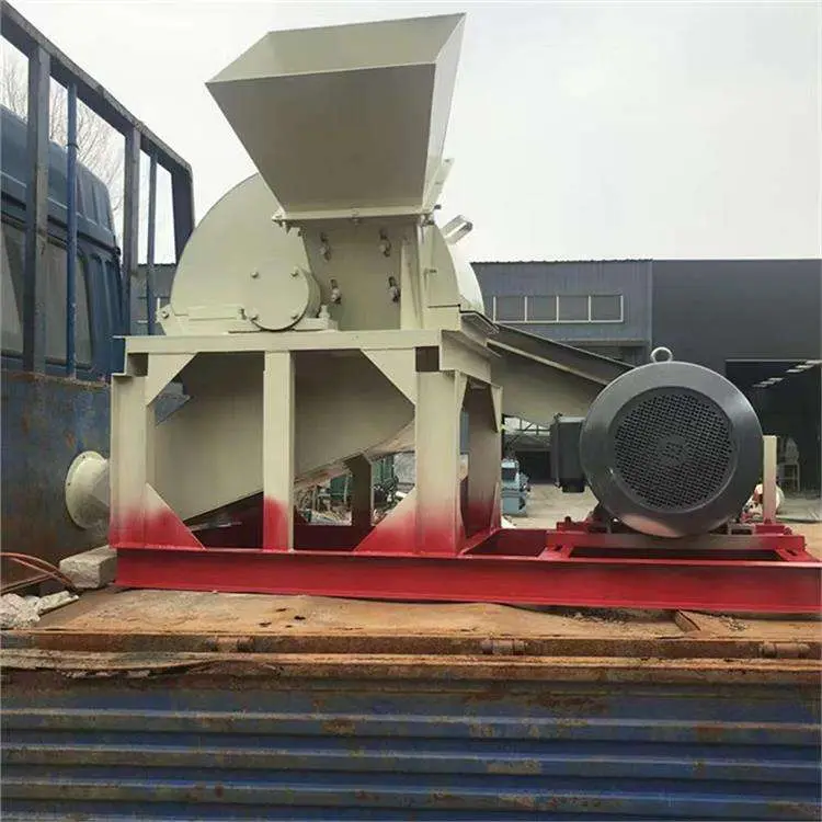 Fresh Branch Bamboo Wood Crusher Machine for Sawdust Powder — image 3