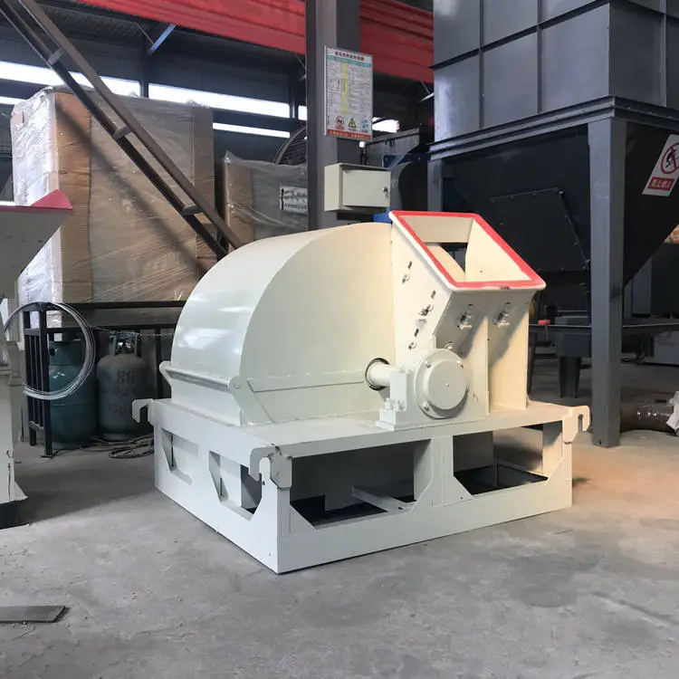High Efficiency Sawdust Making Wood Chipping Machine Log Crusher Recycling Processing Chipper — view 1