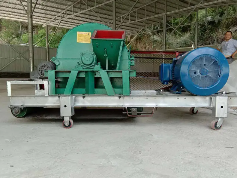 Multifunction diesel Engine Wood Crusher Machine Sawdust Wood Grinder Hammer Mill Crushing — image 7