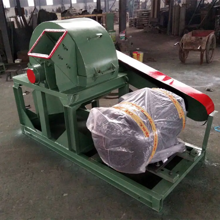 High Efficiency Sawdust Making Wood Chipping Machine Log Crusher Recycling Processing Chipper — image 4