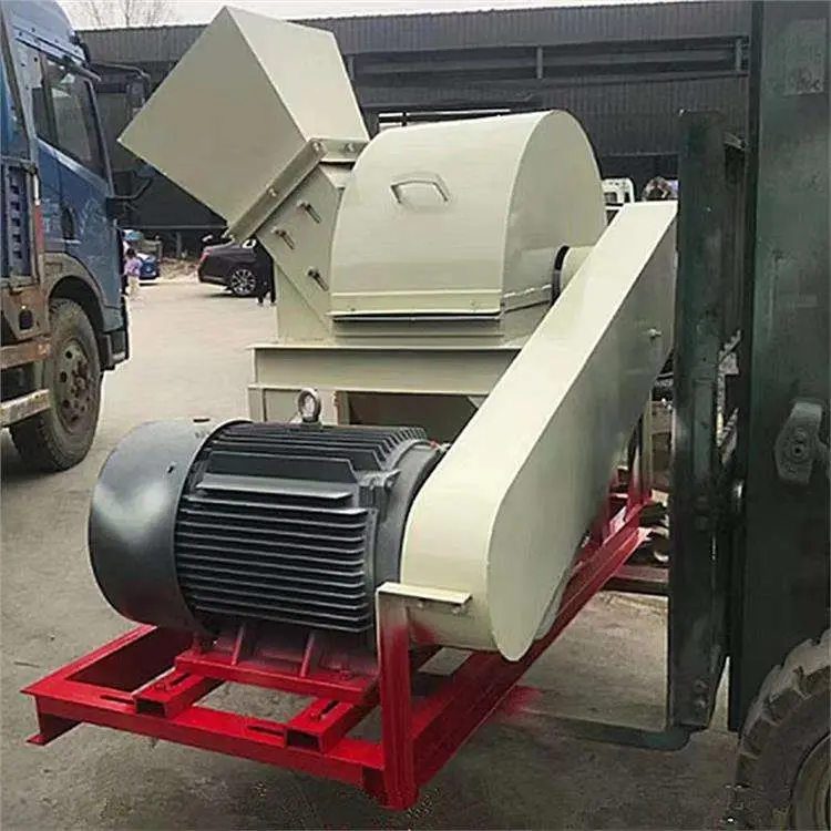 High Efficiency Sawdust Making Wood Chipping Machine Log Crusher Recycling Processing Chipper — image 7